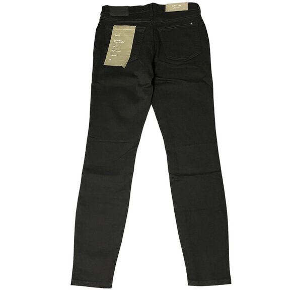 NWT Everlane The Mid Rise Skinny Stretch Jean Womens 28 Black - Picture 6 of 9